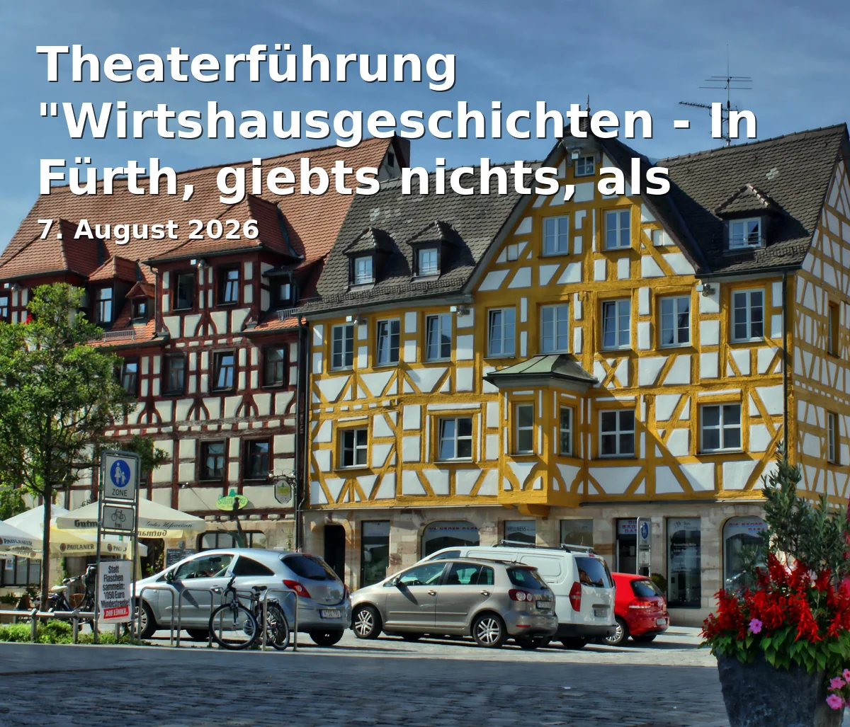 Event: Theater tour 'Tavern Stories - In Fürth, there is nothing but Jews and Innkeepers'