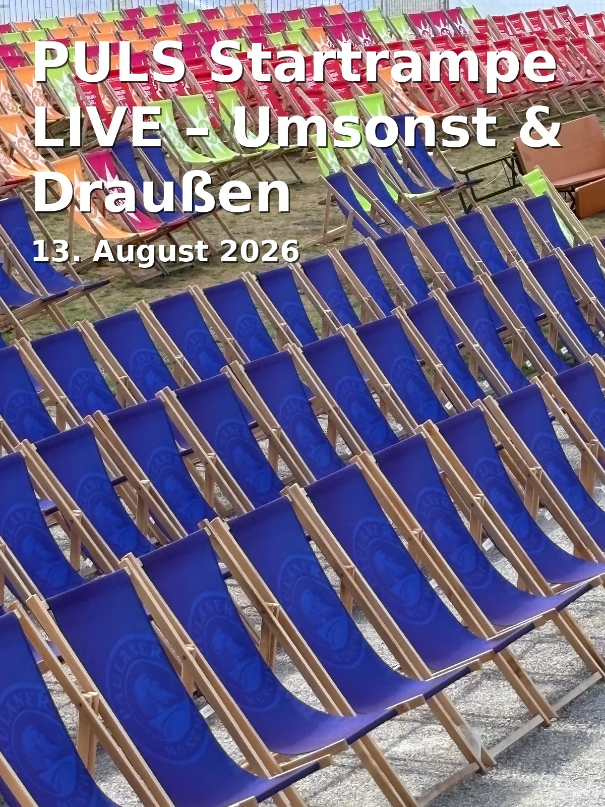 Event: PULS Startrampe LIVE – Umsonst & Draußen in Gaswerk Augsburg, Am alten Gaswerk 8, 86156 Augsburg on 13. August 2026