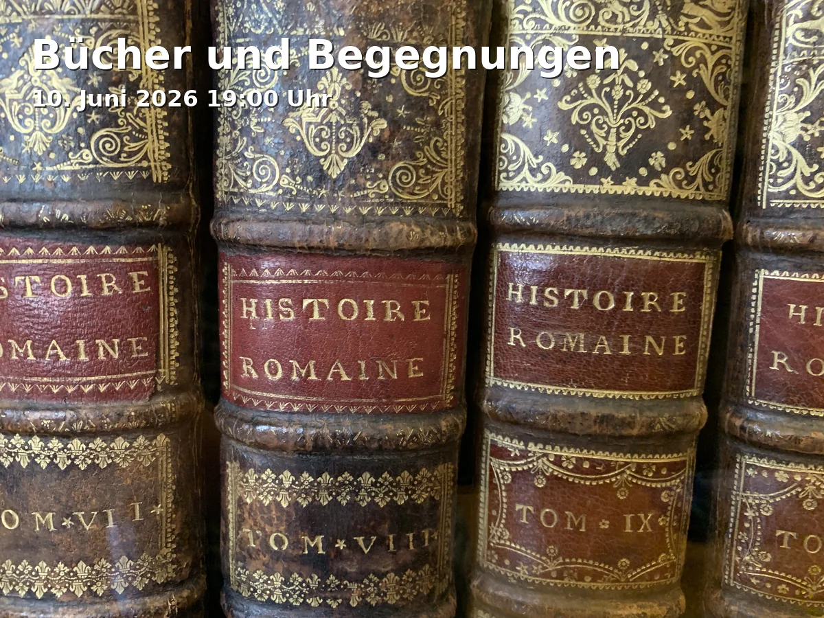 Event: Bücher und Begegnungen