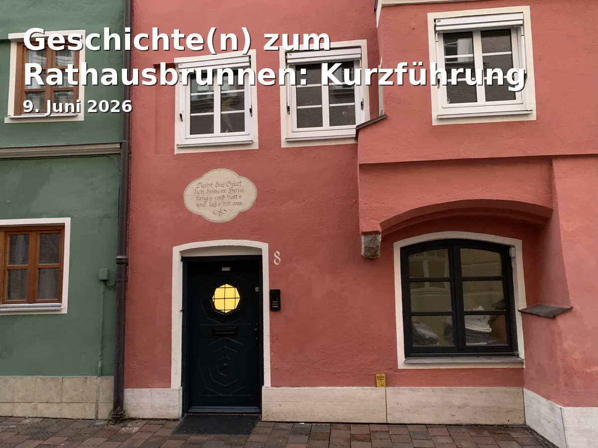 Geschichte(n) zum Rathausbrunnen: Kurzführung