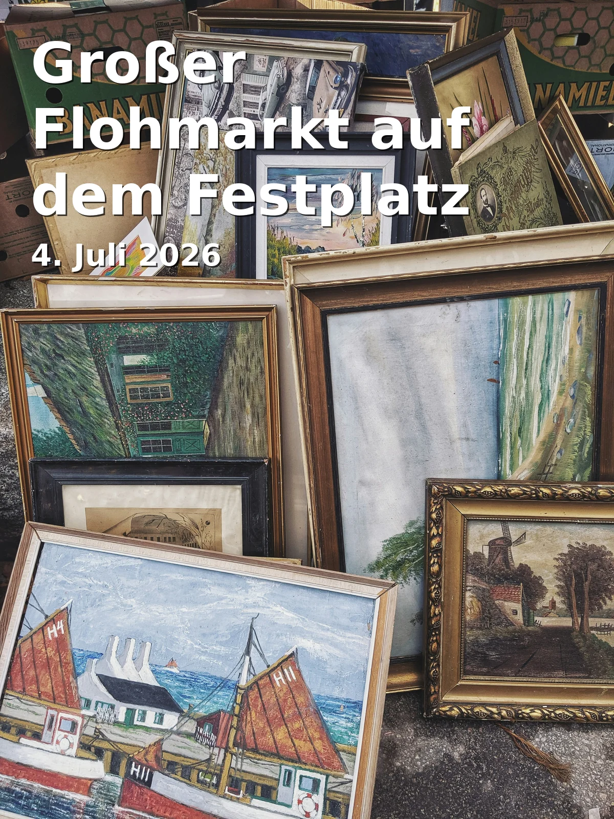 Event: Großer Flohmarkt auf dem Festplatz Traunstein in Festplatz an der Siegsdorfer Straße, Traunstein, Deutschland on 4. Juli 2026