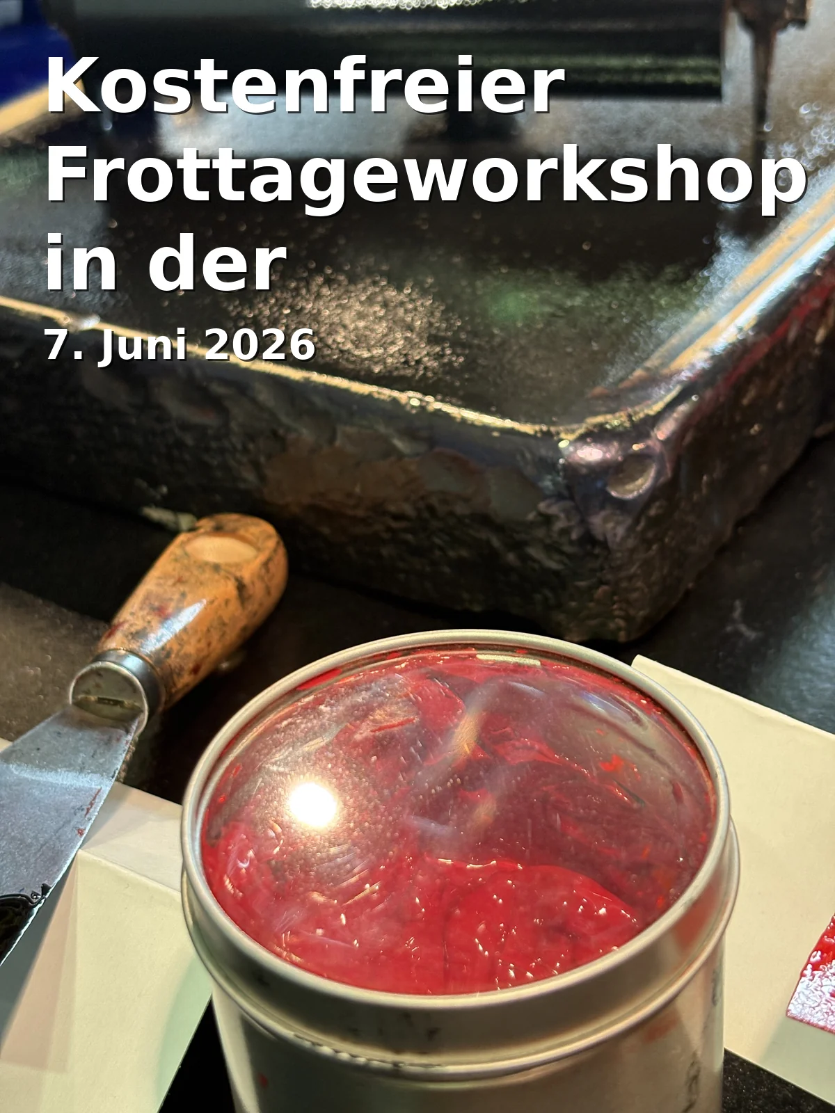 Free Frottage Workshop at the GRIMMWELT