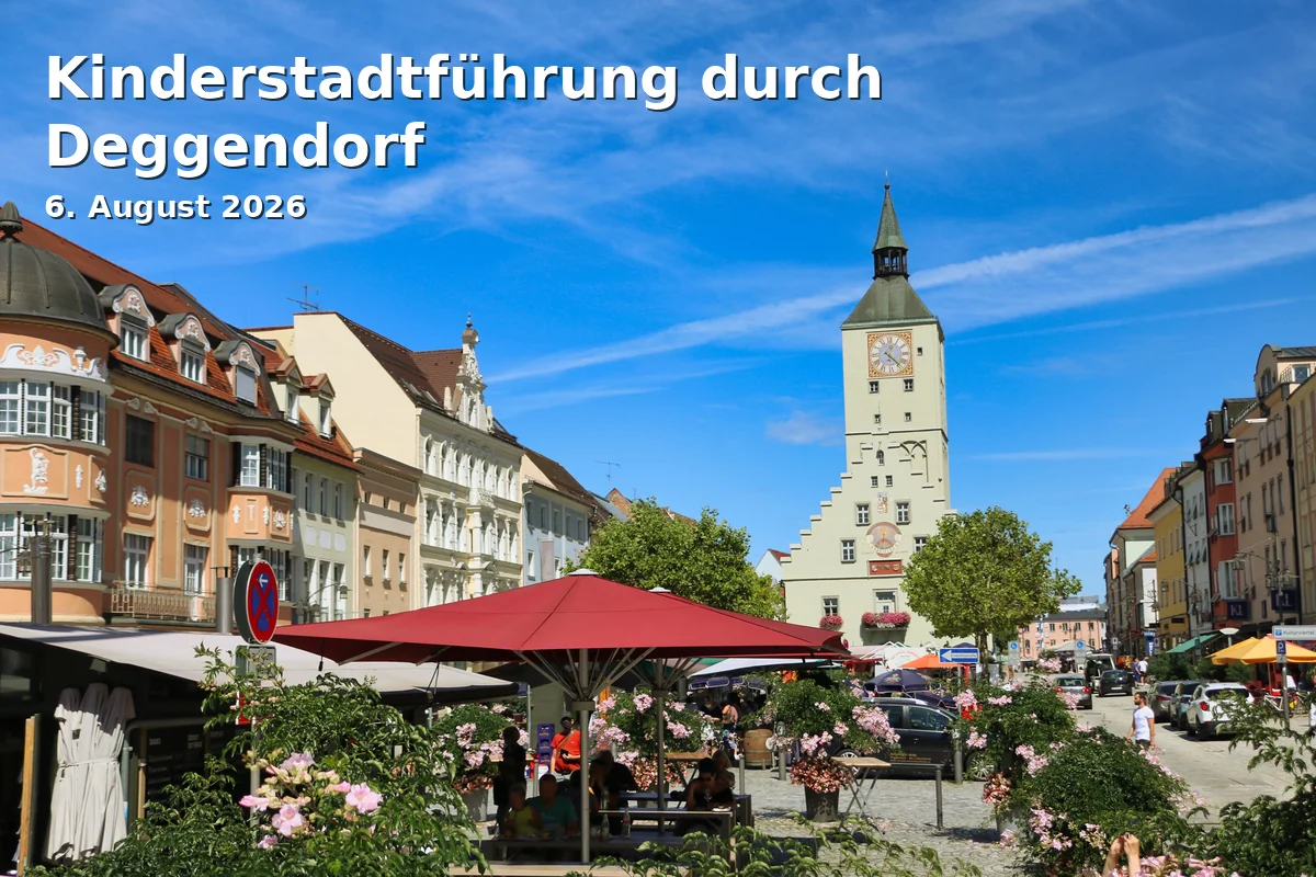 Event: Children's City Tour through Deggendorf