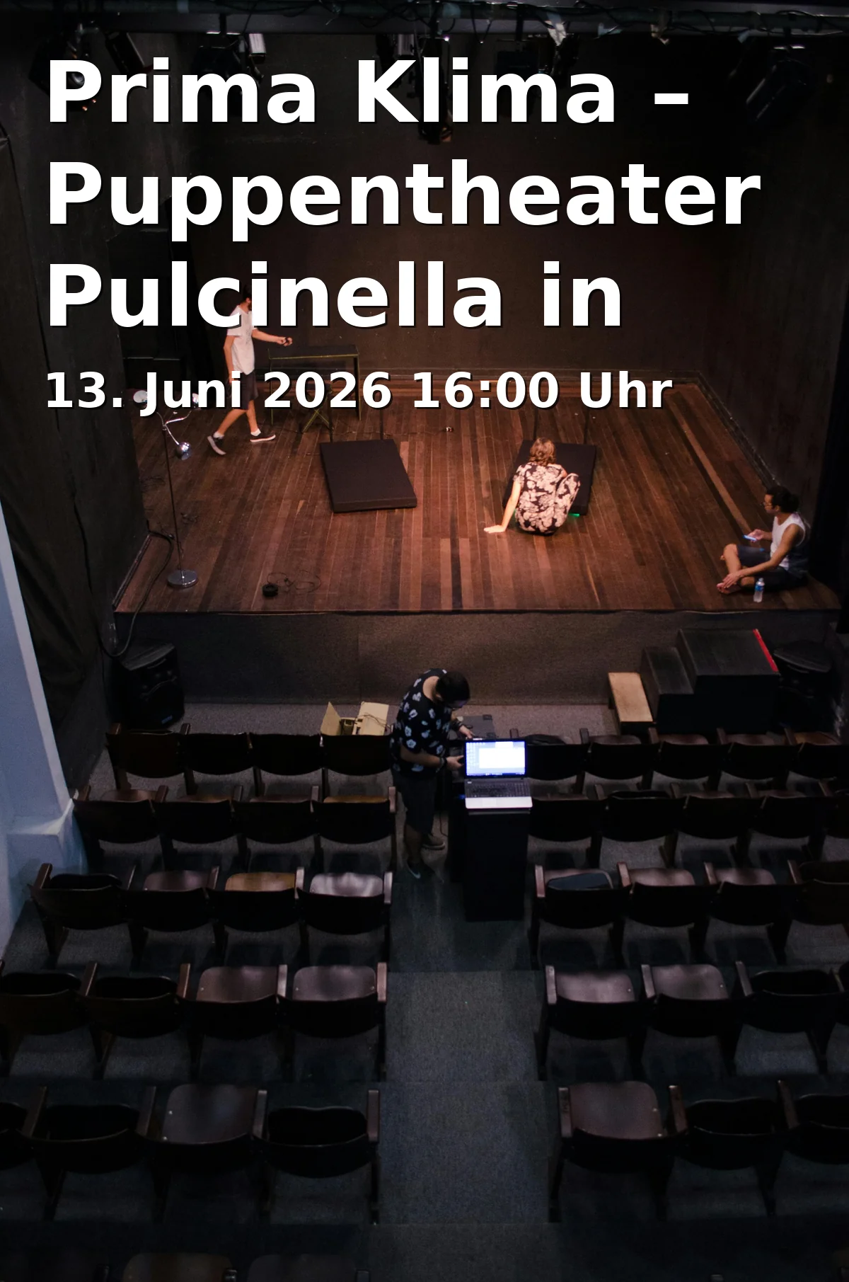 Event: Prima Klima – Puppentheater Pulcinella in Bielefeld in Bielefelder Puppenspiele – Dagmar Selje, Herforder Straße 5-7, 33602 Bielefeld on 13. Juni 2026