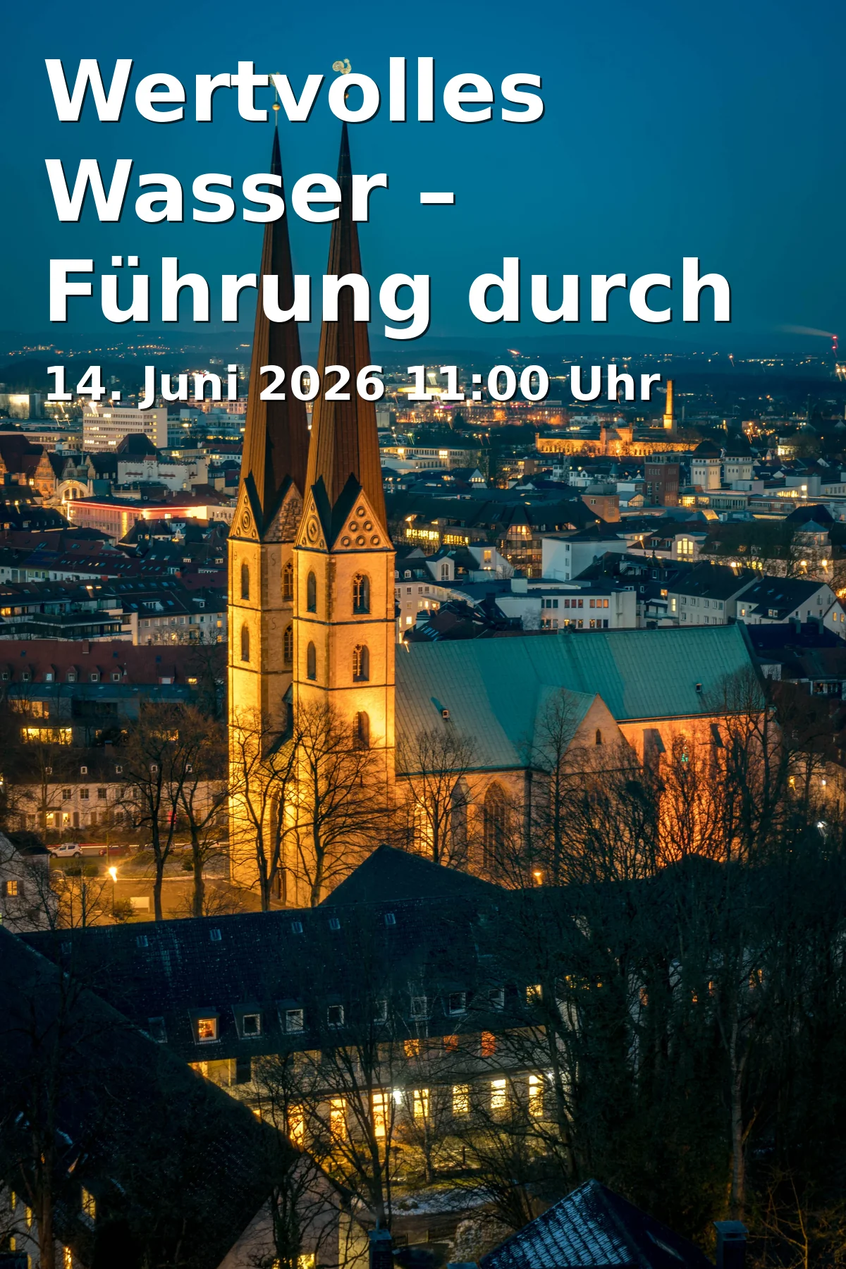 Event: Wertvolles Wasser – Führung durch Rosengarten und Bürgerpark in Stadtbahnhaltestelle Bürgerpark, Stapenhorststraße, 33615 Bielefeld on 14. Juni 2026