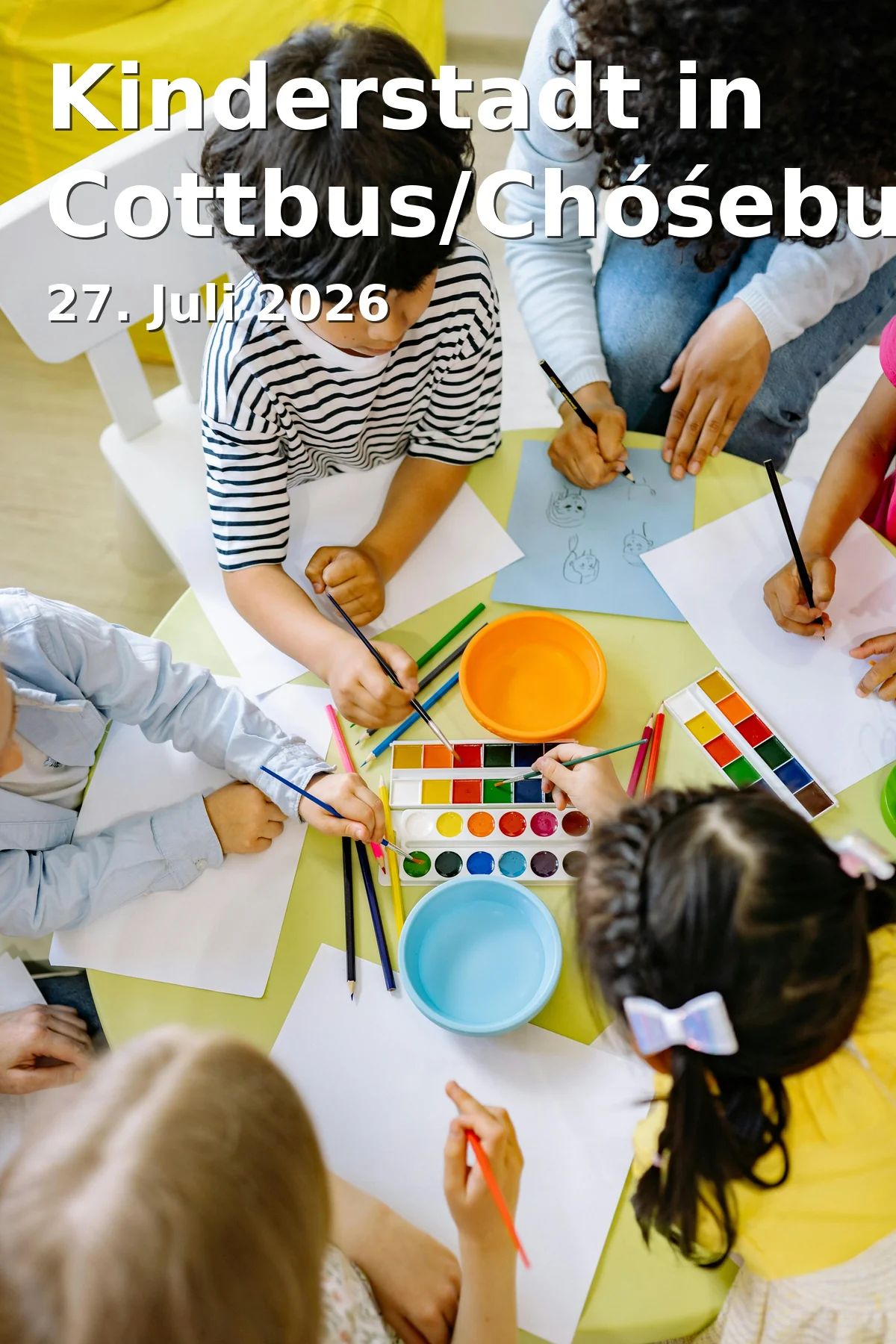 Event: Kinderstadt in Cottbus/Chóśebuz