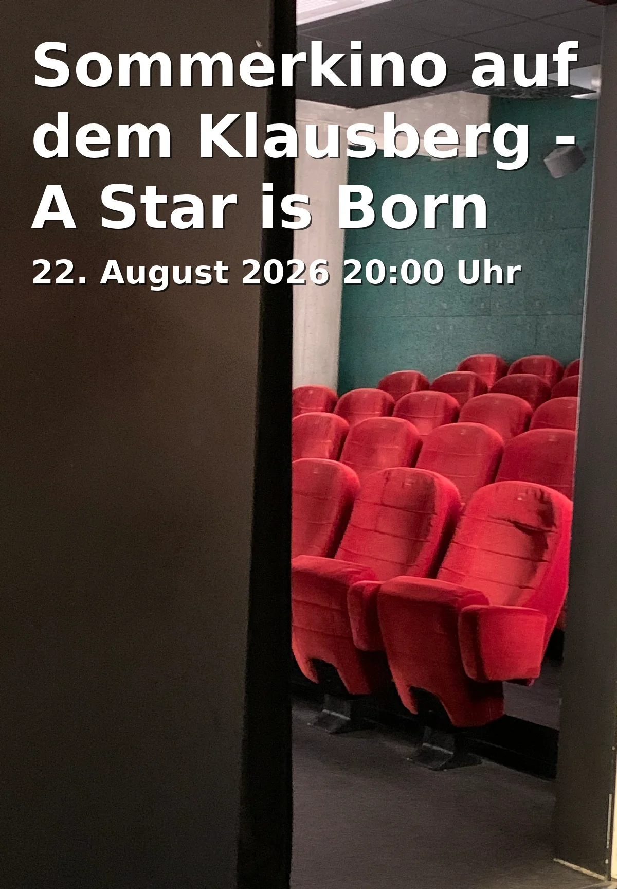 Event: Summer Cinema at Klausberg - A Star is Born in Maulbeerallee 4, 14469 Potsdam on 22. August 2026