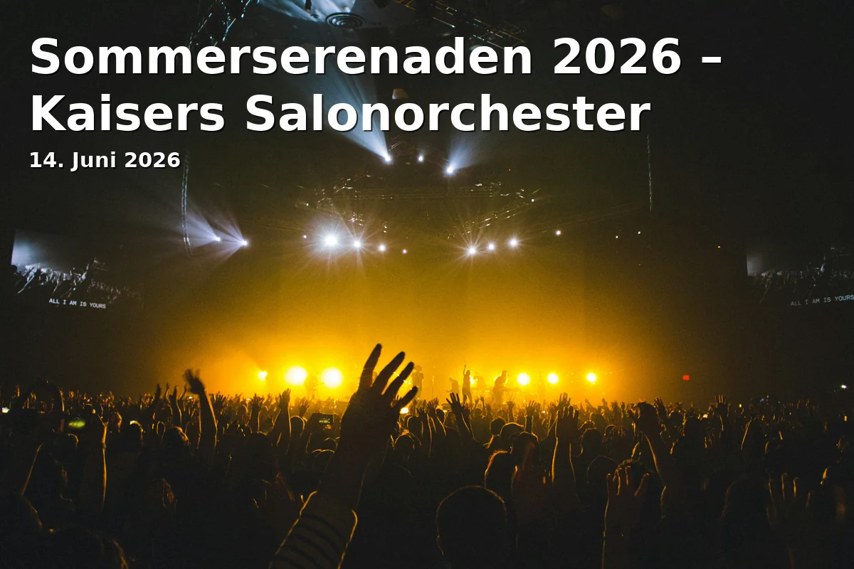 Event: Summer Serenades 2026 – Kaiser's Salon Orchestra in Max-Reger-Park, Weiden on 14. June 2026