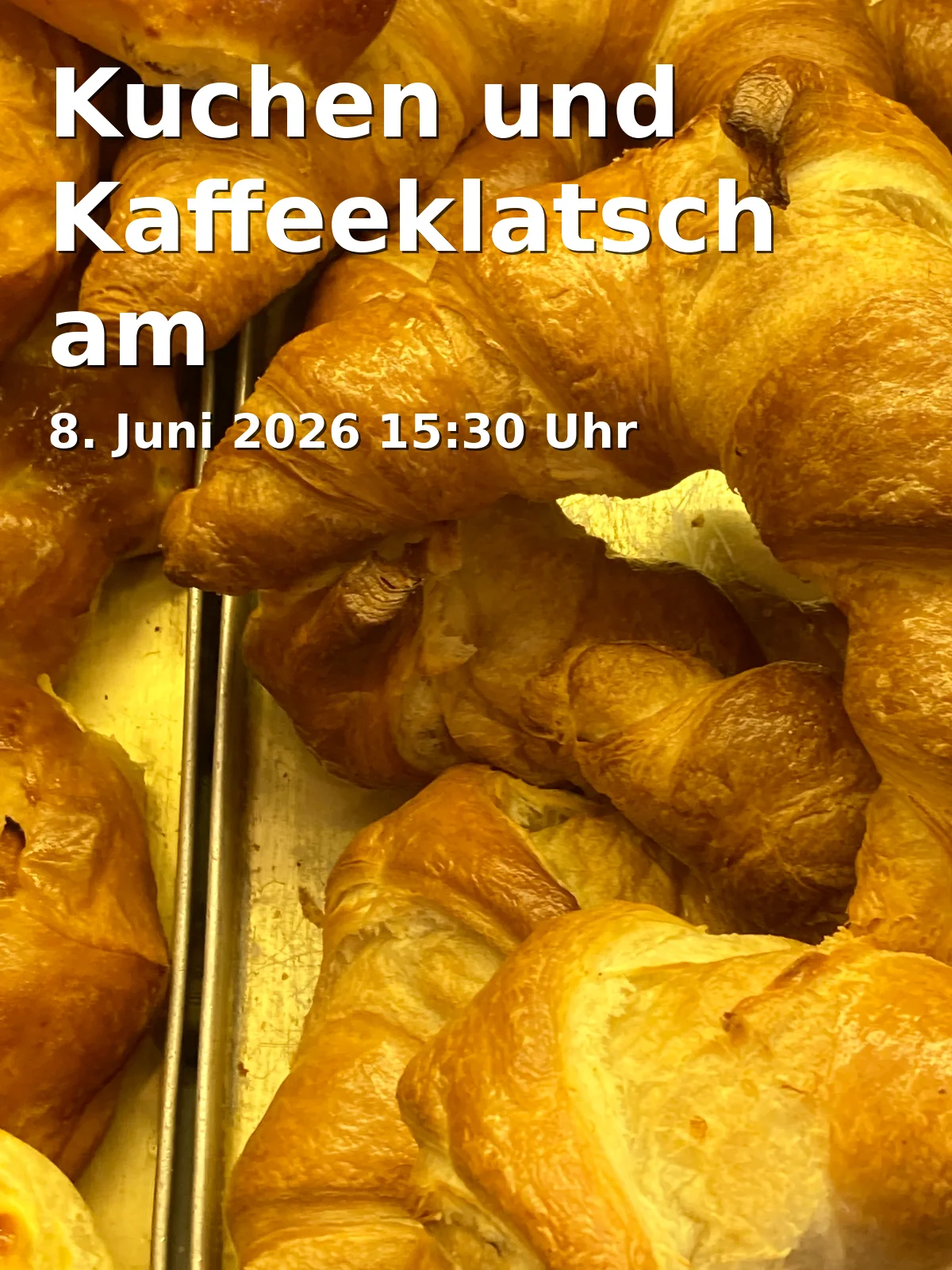 Event: Cake and Coffee Chat at the Schwätzbänkle