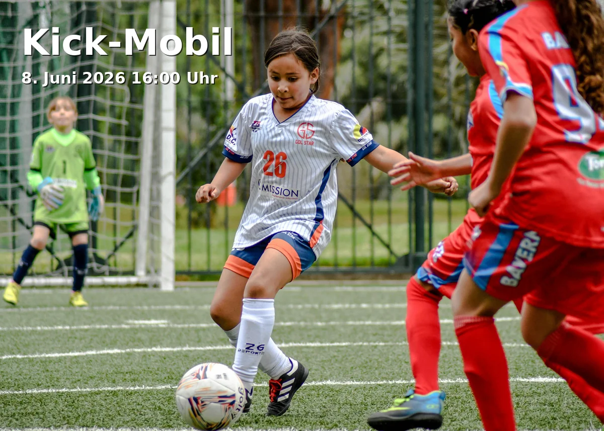 Event: Kick-Mobil in St. Konrad Spielplatz, Brühl-Beurbarung, Freiburg on 8. Juni 2026