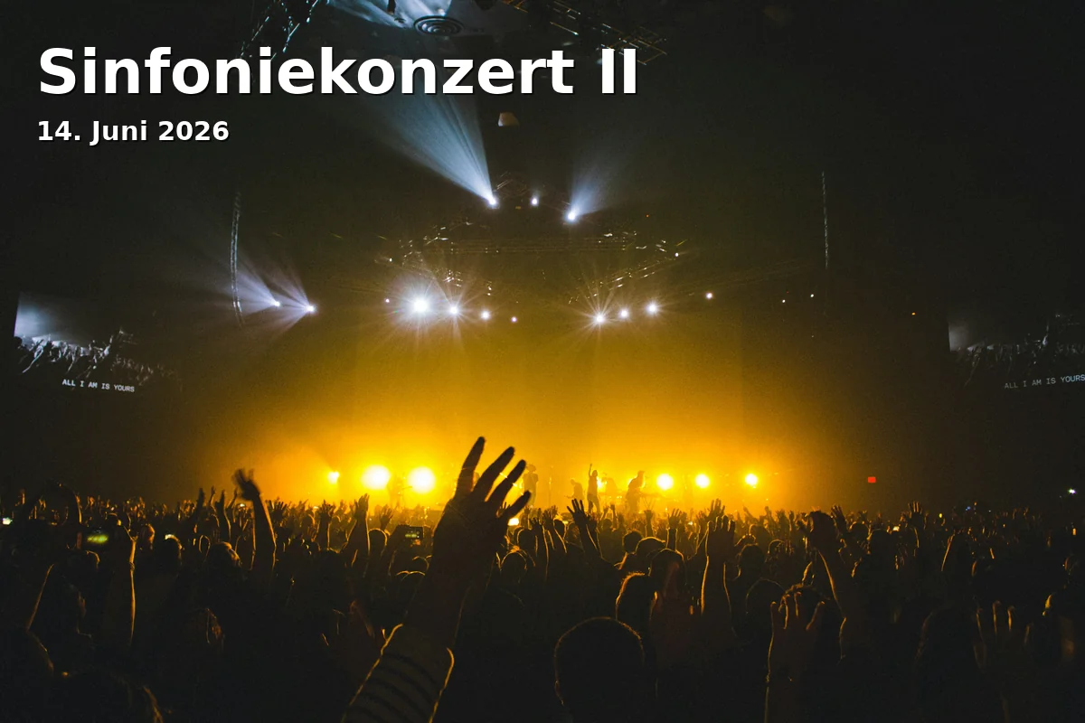 Event: Sinfoniekonzert II in Festsaal Werdenfels, Richard-Strauss-Platz 1A, Garmisch-Partenkirchen on 14. Juni 2026