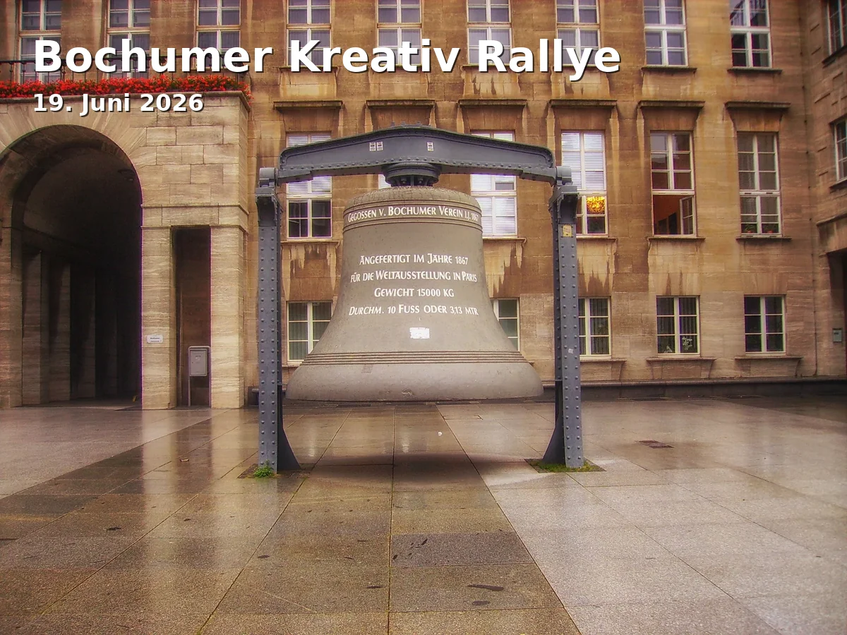 Event: Bochumer Kreativ Rallye in Oval Office, König-Heinrich-Platz 1, 44787 Bochum on 19. Juni 2026