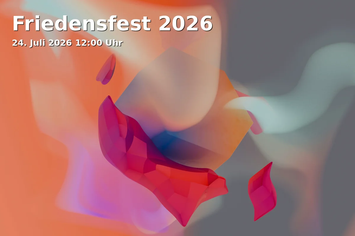 Event: Peace Festival 2026 in Augsburger Innenstadt, Augsburg on 24. July 2026