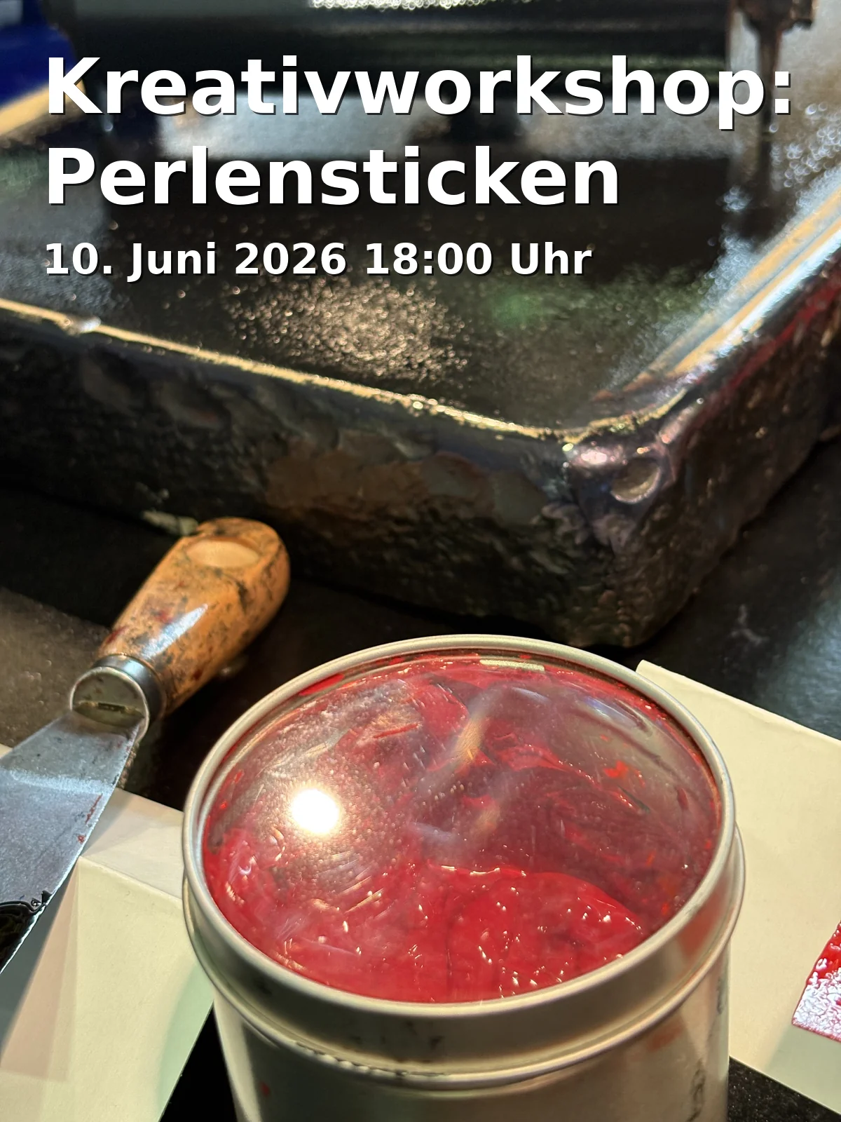 Event: Creative Workshop: Beading in Grinsekatz, Werkstättenweg 2, 38122 Braunschweig on 10. June 2026