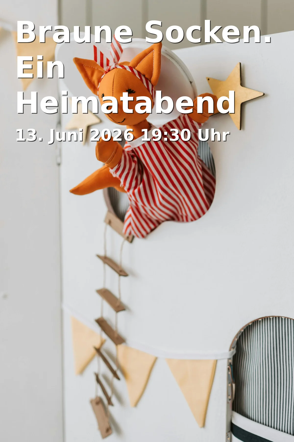 Event: Brown Socks. A Home Evening in Gliesmaroder Thurm, Berliner Straße 105, 38104 Braunschweig on 13. June 2026