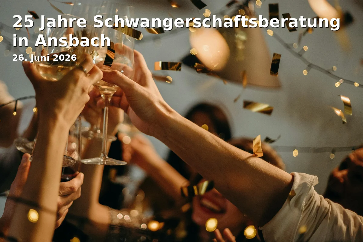 Event: 25 Years of Pregnancy Counseling in Ansbach in Diakonisches Werk Ansbach, Promenade 30, 91522 Ansbach on 26. June 2026