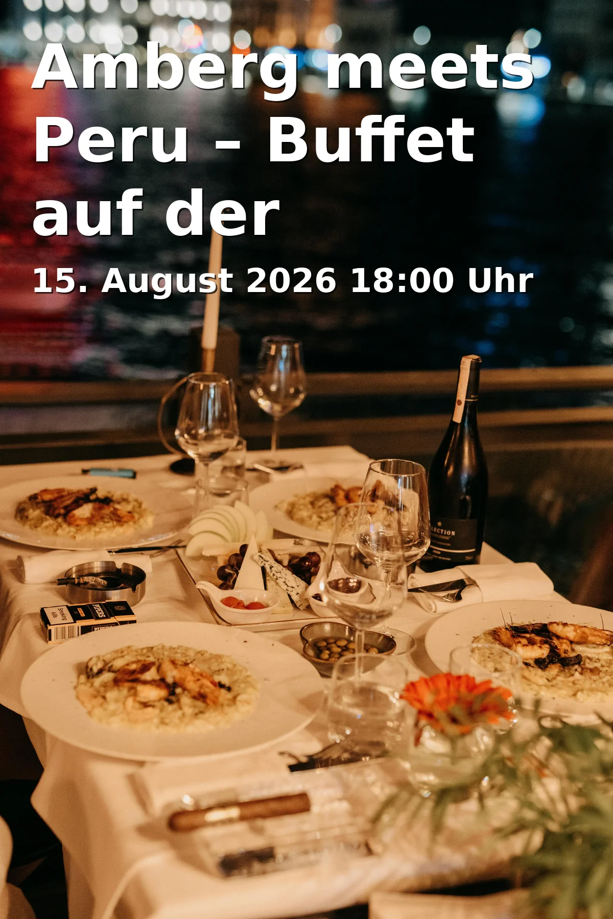 Event: Amberg meets Peru – Buffet auf der ACC-Sonnenterrasse