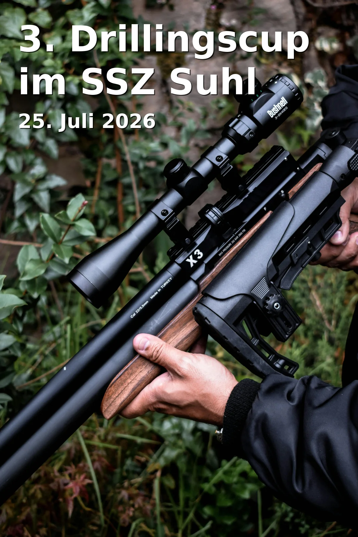 Event: 3rd Drillings Cup at SSZ Suhl in Schießsportzentrum Suhl, Schützenstr. 6, 98527 Suhl on 25. July 2026