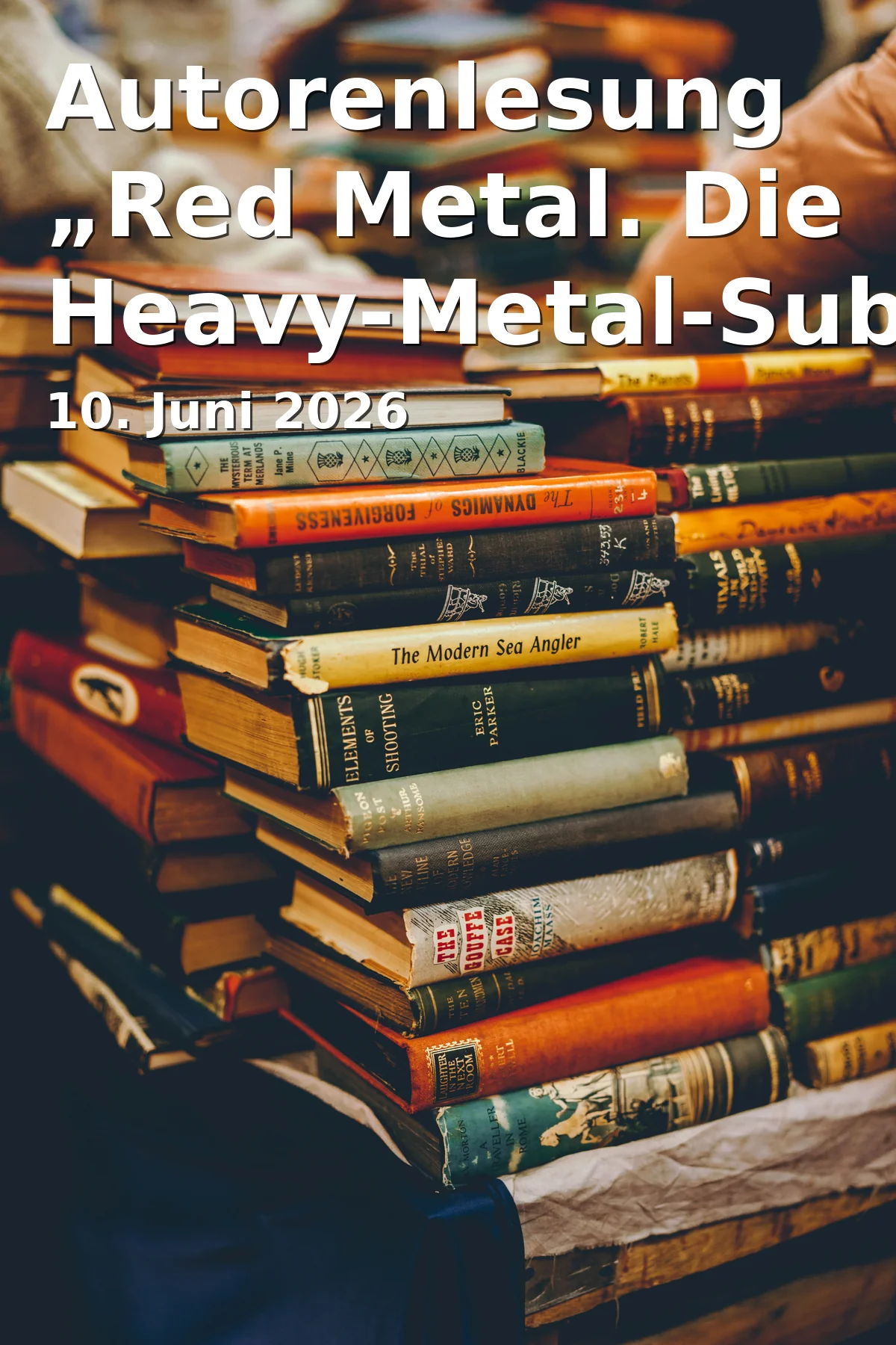 Autorenlesung „Red Metal. Die Heavy-Metal-Subkultur der DDR“