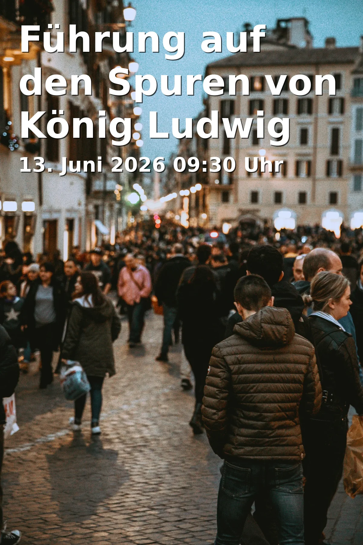 Event: Guided Tour Following the Footsteps of King Ludwig II. in Starnberg