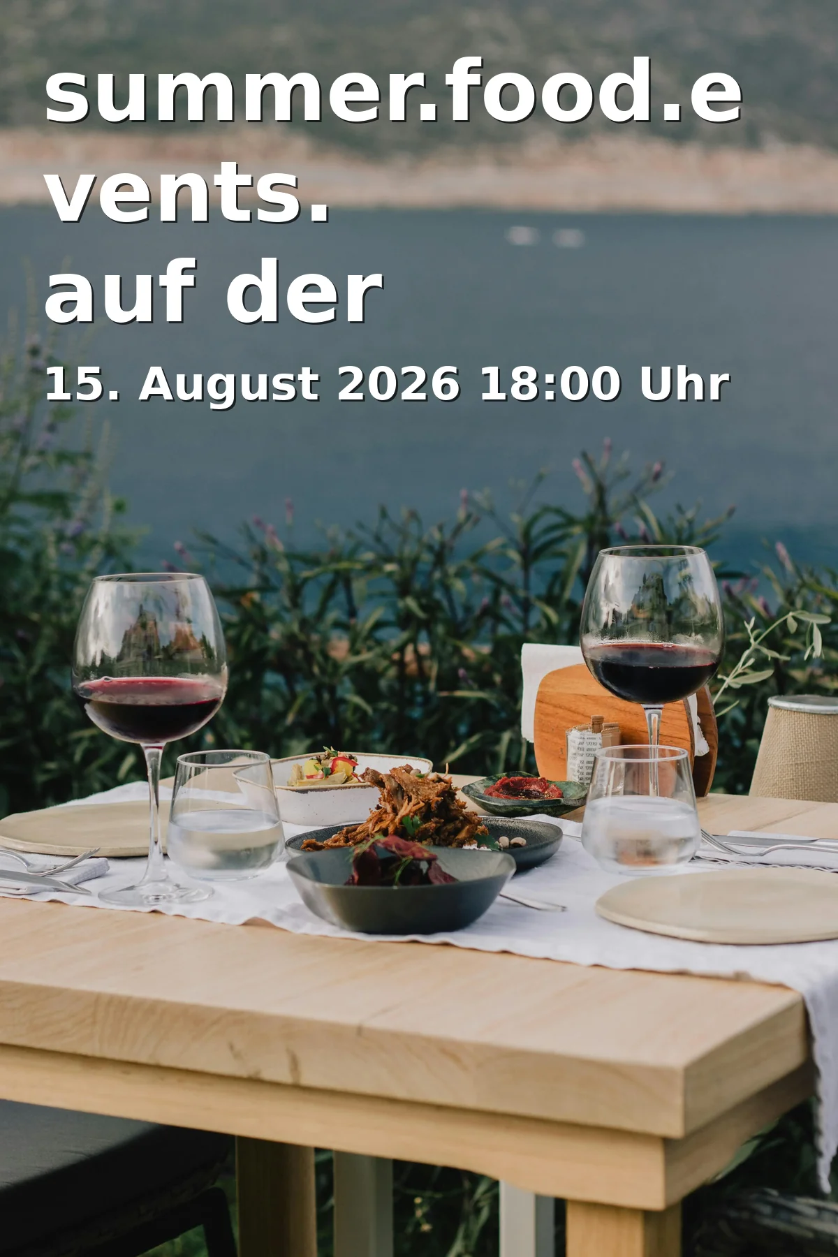Event: summer.food.events. auf der ACC-Sonnenterrasse