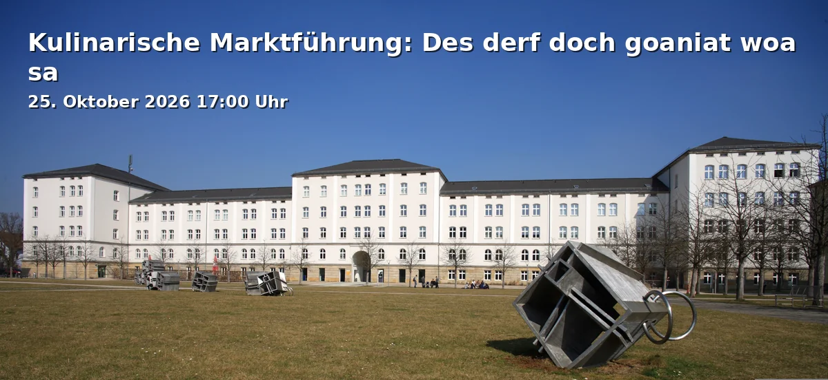 Event: Kulinarische Marktführung: Des derf doch goaniat woa sa