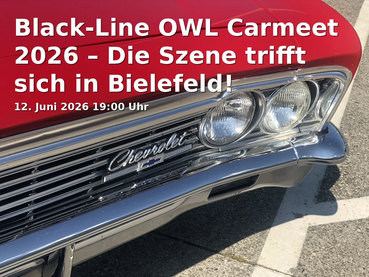 Black-Line OWL Carmeet 2026 – The scene meets in Bielefeld!