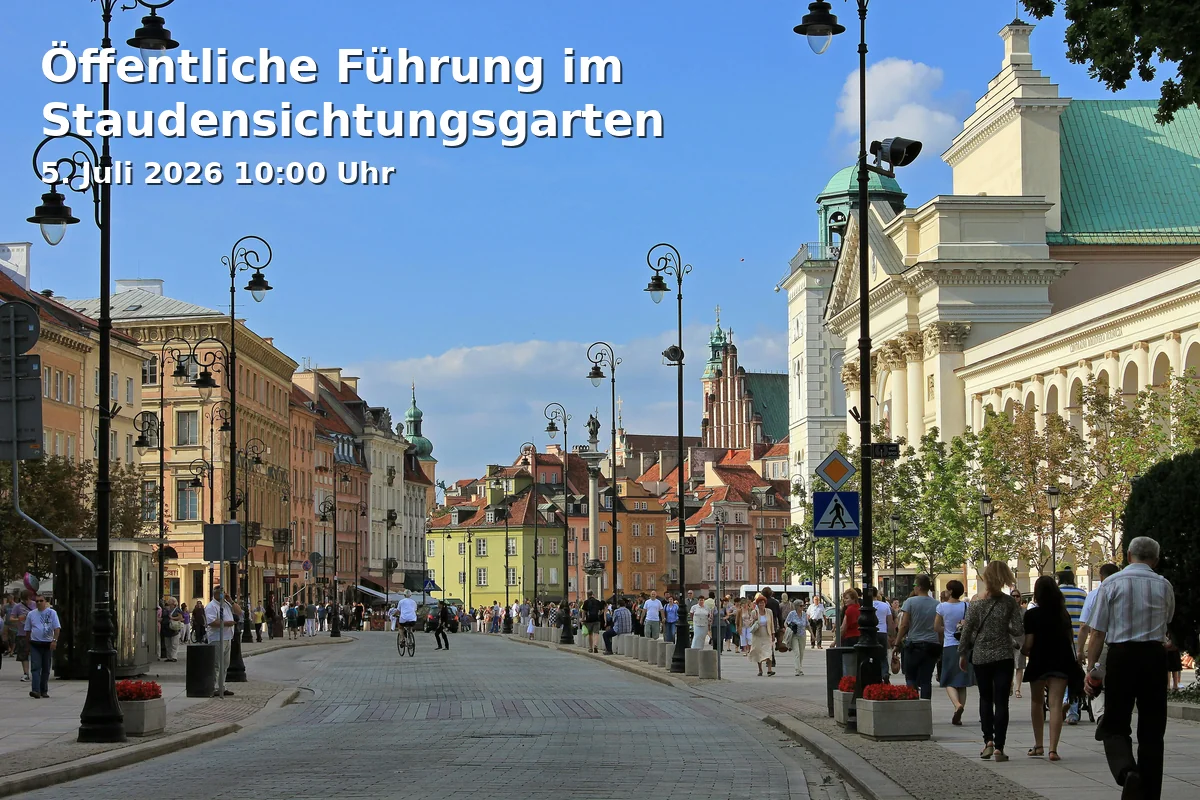 Event: Öffentliche Führung im Staudensichtungsgarten in Sichtungsgarten Weihenstephan, Am Staudengarten 7, 85354 Freising on 5. Juli 2026