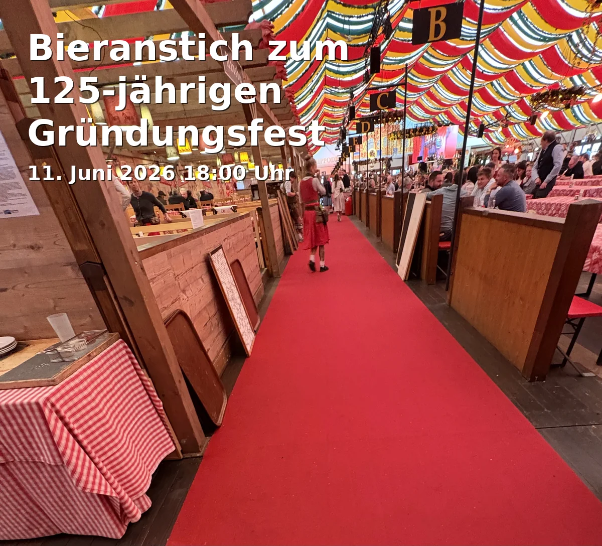 Event: Beer Tapping for the 125th Anniversary Celebration in Festplatz, Milbinger Straße, 83098 Brannenburg on 11. June 2026