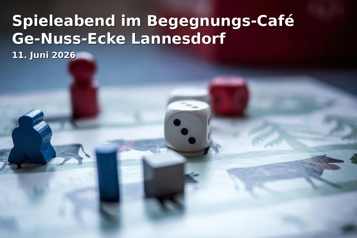Game Night at the Meeting Café Ge-Nuss-Ecke Lannesdorf