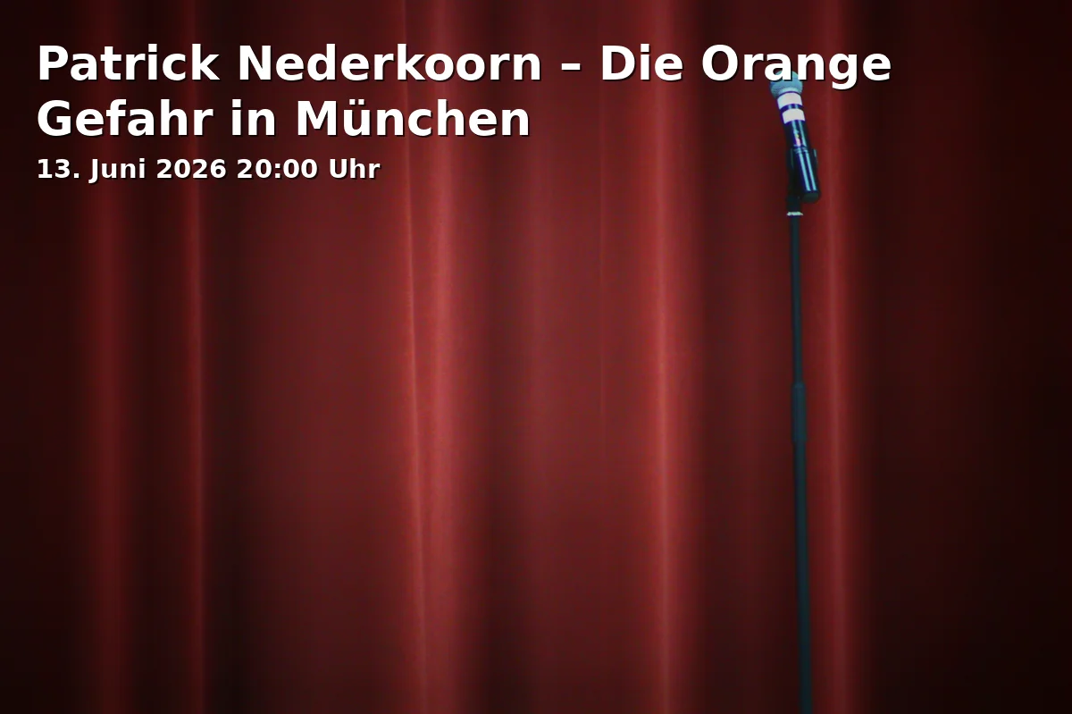 Patrick Nederkoorn – Die Orange Gefahr in München