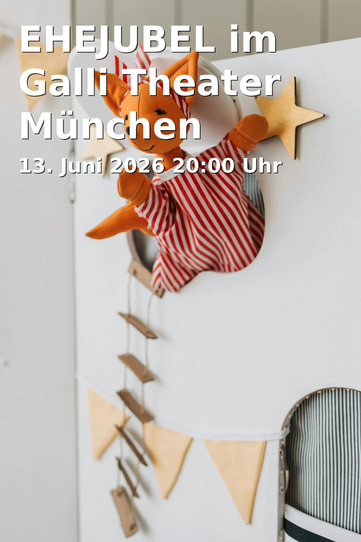 Event: EHEJUBEL im Galli Theater München in Galli Theater in der Amalienpassage, Türkenstraße 86, 80799 München on 13. Juni 2026