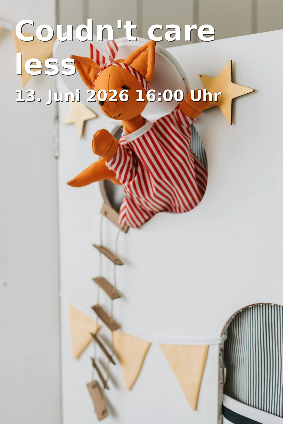 Event: Coudn't care less in Theater Fadenschein, Bültenweg 95, 38106, Braunschweig on 13. June 2026