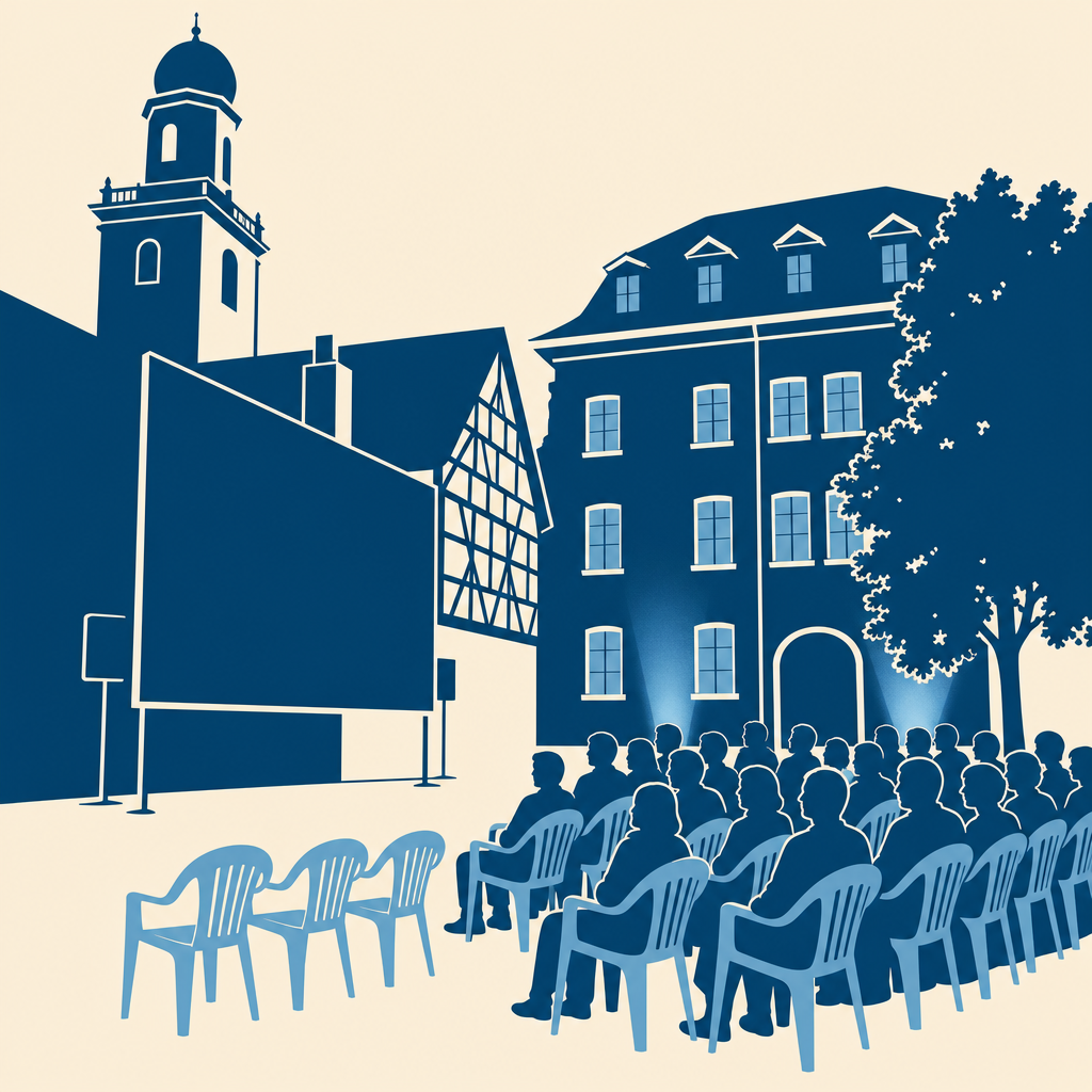 Event: Open-Air Cinema in the Museum Courtyard in Stadtmuseum Erlangen - Innenhof, Martin-Luther-Platz 9, 91054 Erlangen on 10. June 2026