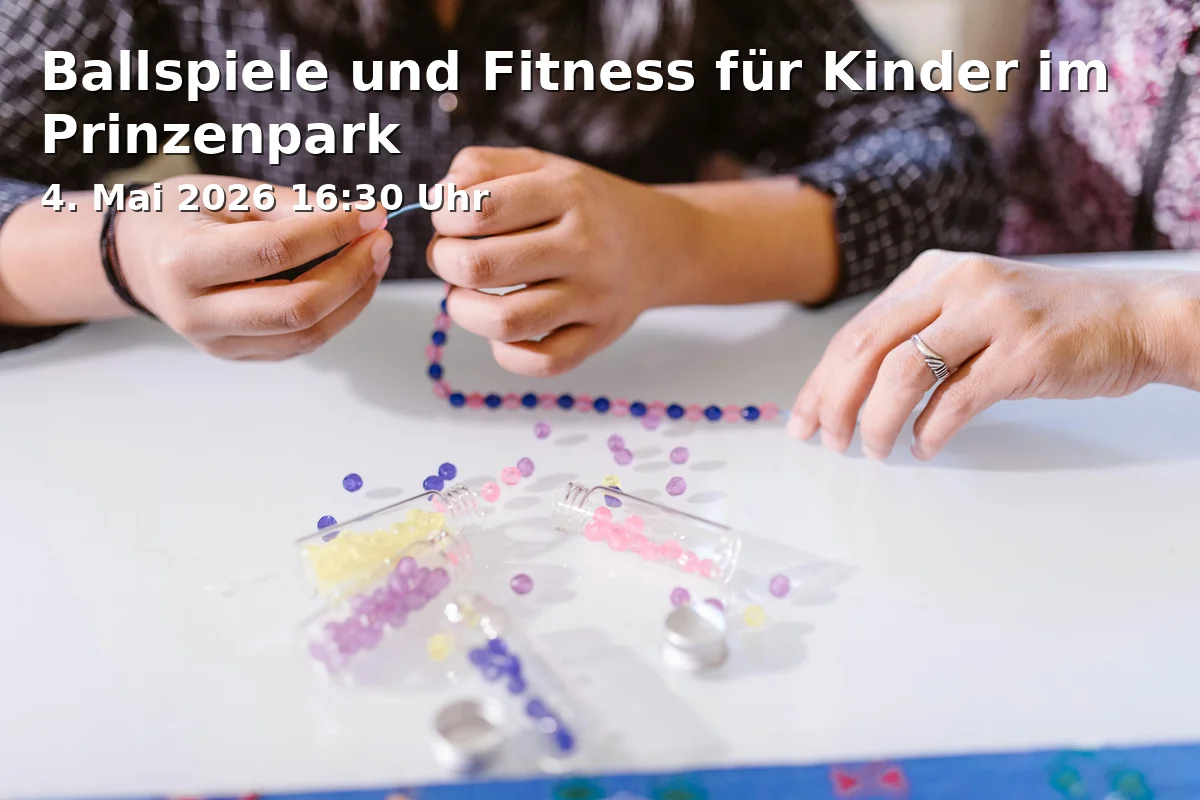 Event: Ball games and fitness for children in Prinzenpark in Grünfläche am Spielplatz im Prinzenpark, Zugang Ecke Herzogin-Elisabeth-Straße / Georg-Westermann-Allee, Braunschweig on 4. May 2026