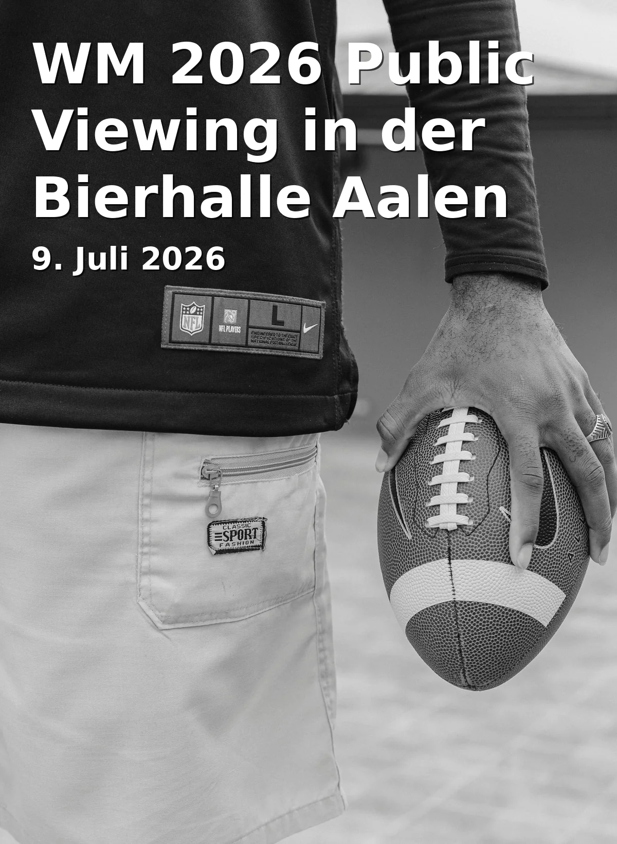 Event: WM 2026 Public Viewing at Beer Hall Aalen in Bierhalle Aalen, An der Stadtkirche 3, 73430 Aalen on 9. July 2026