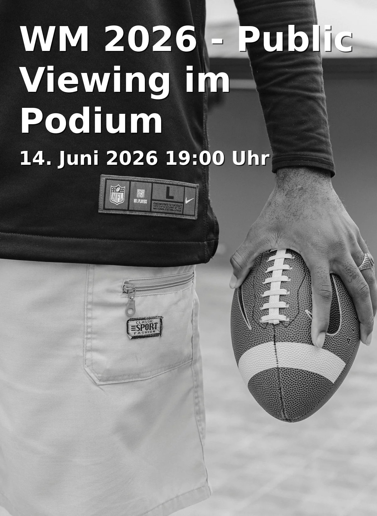 Event: WM 2026 - Public Viewing im Podium in Podium Aalen, Marktplatz 4, 73430 Aalen on 14. Juni 2026