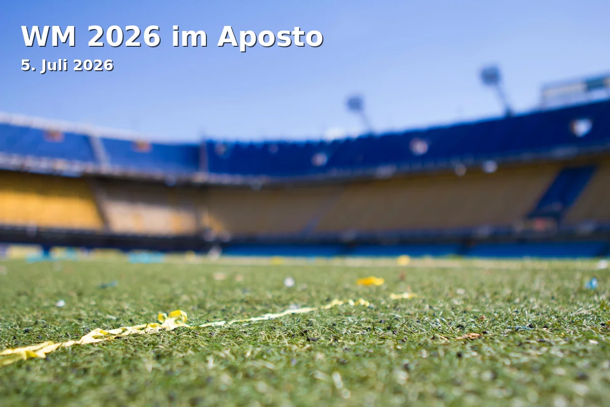 Event: WM 2026 im Aposto in Aposto Aalen, Marktplatz 26, 73430 Aalen on 5. Juli 2026