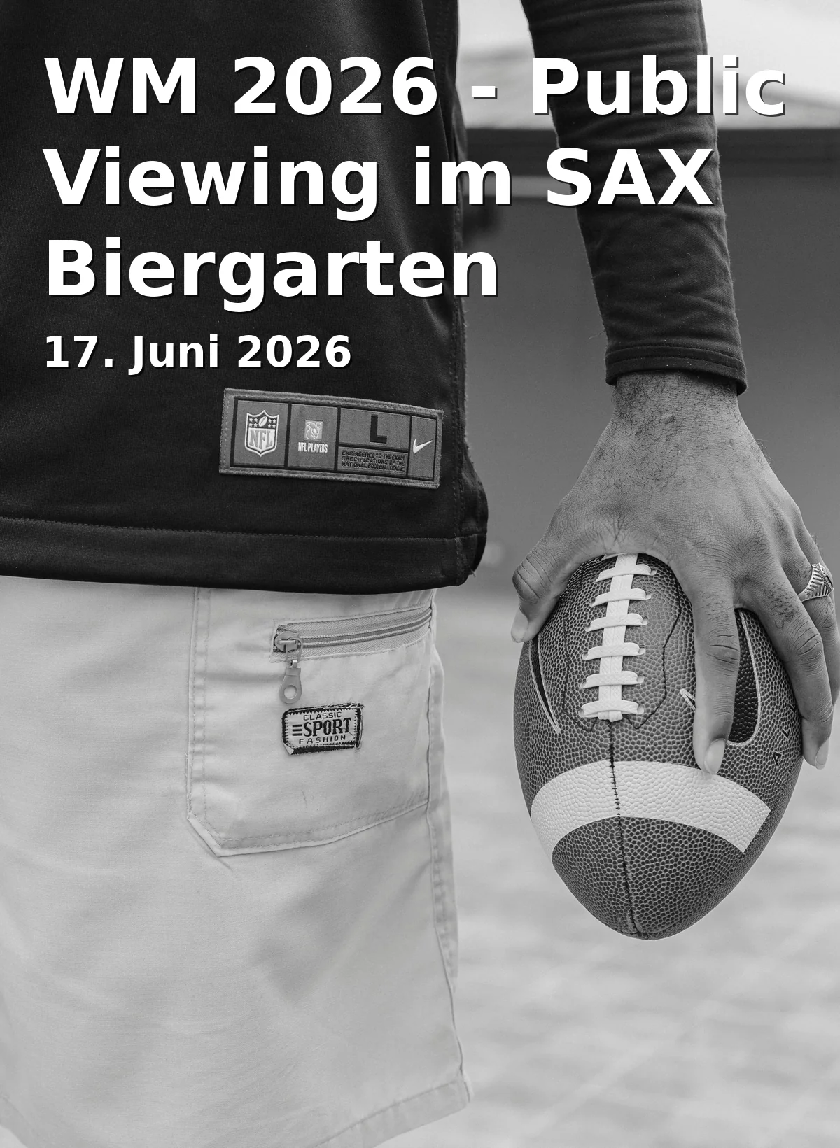 Event: WM 2026 - Public Viewing at SAX Biergarten in SAX Tonfabrik Biergarten, Ulmer Str. 114/2, 73431 Aalen on 17. June 2026