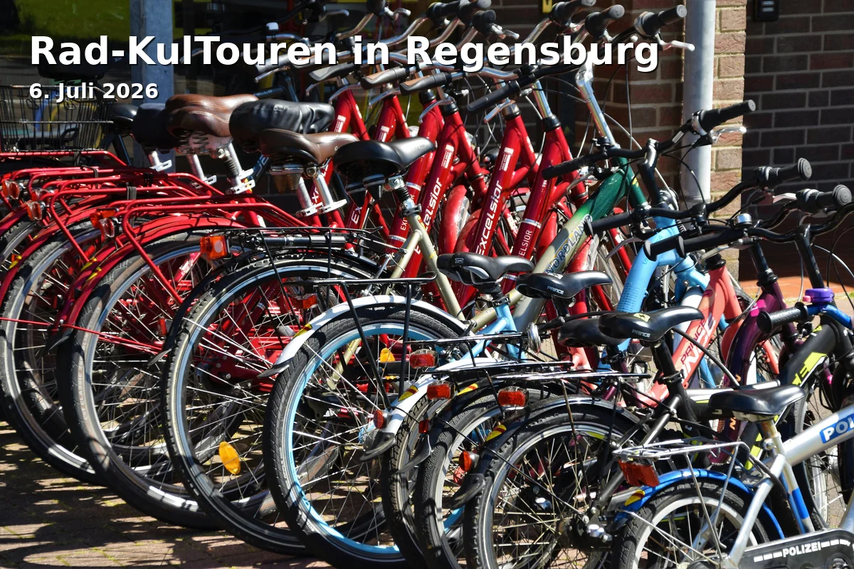 Event: Rad-KulTouren in Regensburg in Stadtpark Regensburg, Regensburg on 6. Juli 2026