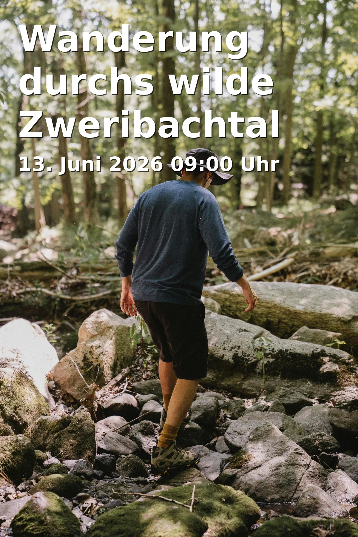 Event: Hike through the wild Zweribachtal in WaldHaus Freiburg, Wonnhaldestraße 6, 79100 Freiburg im Breisgau on 13. June 2026