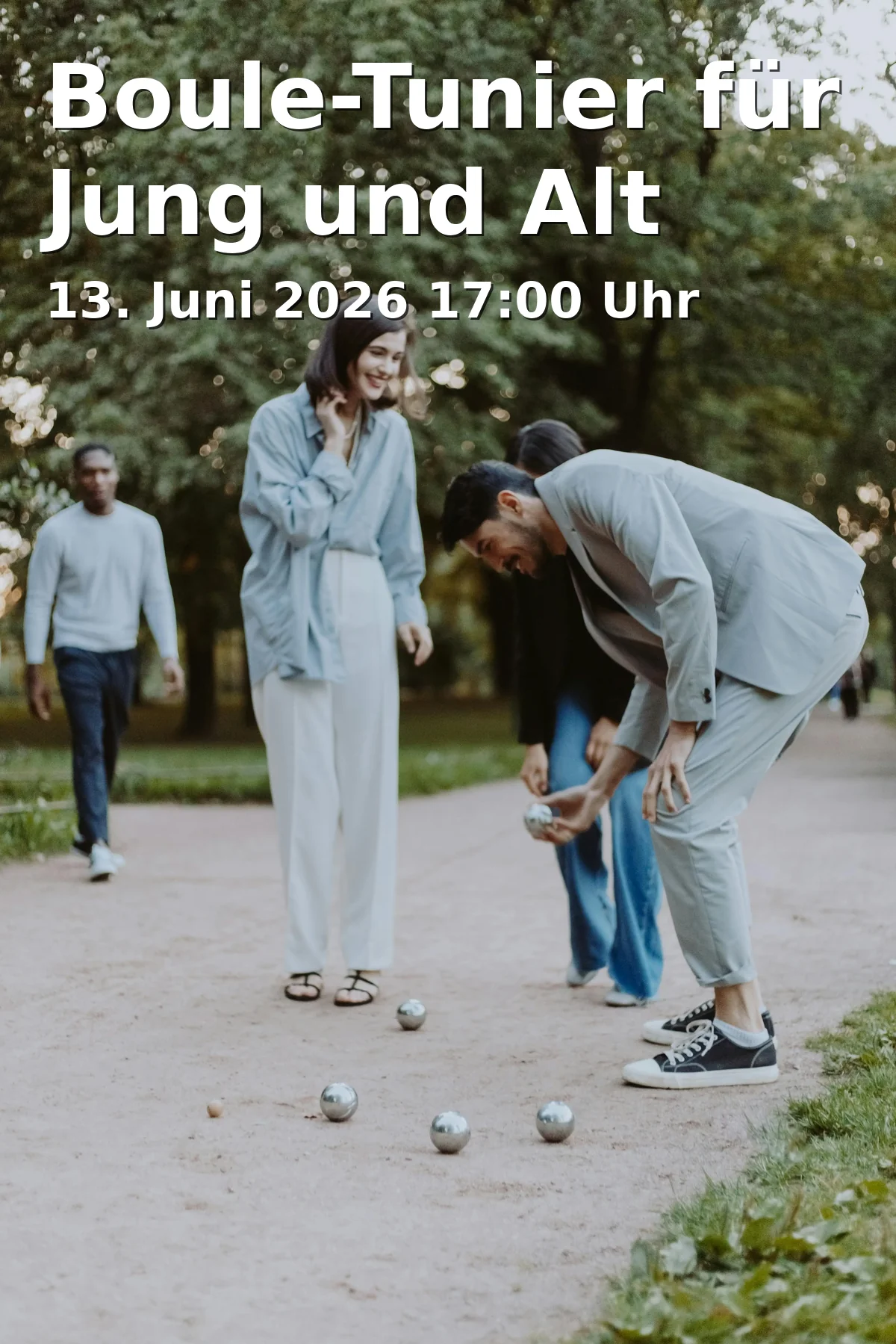 Event: Boule-Tournament for Young and Old in Kaiserstuhlplatz, 79106 Freiburg im Breisgau on 13. June 2026