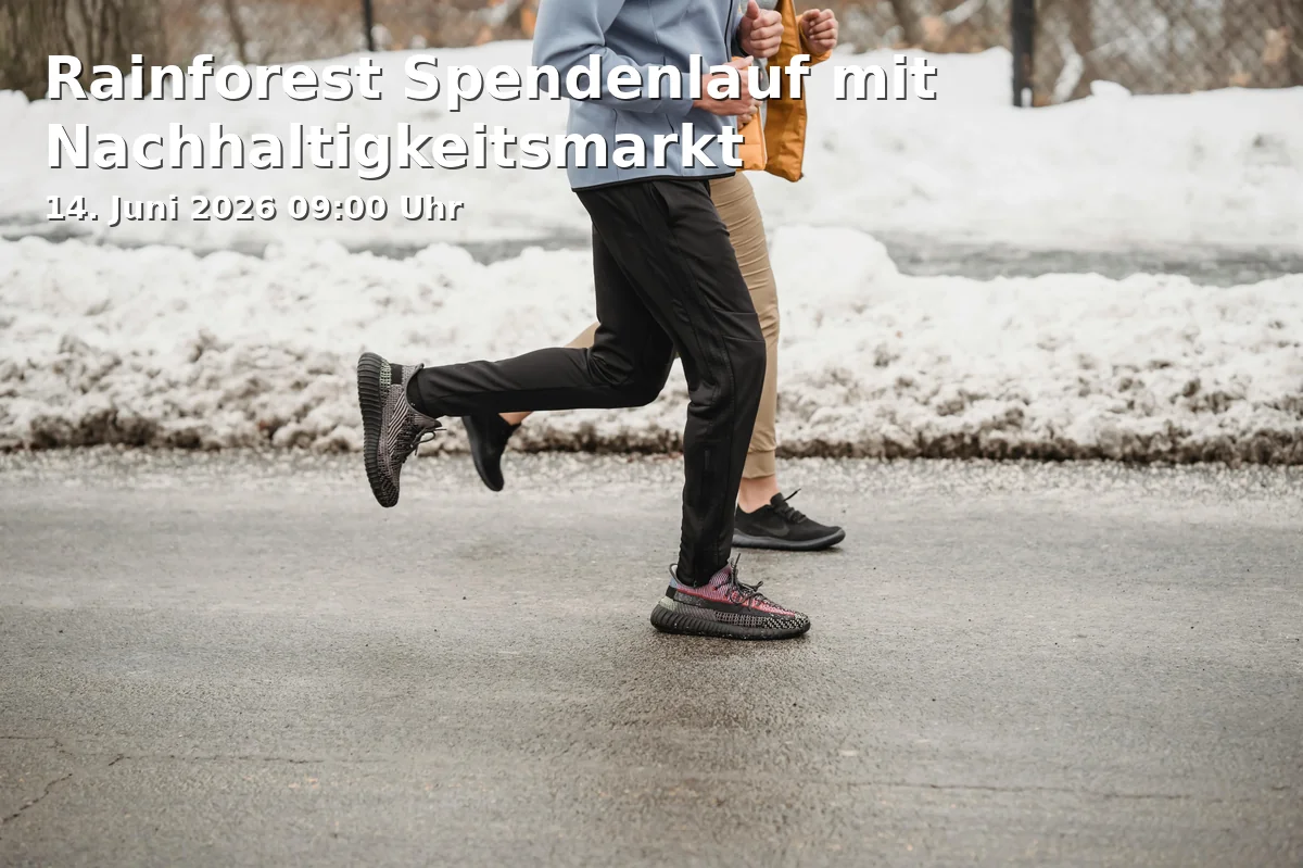 Rainforest Charity Run with Sustainability Market