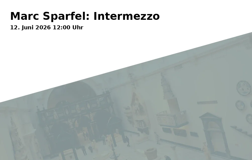 Event: Marc Sparfel: Intermezzo in Galerie am Saumarkt, Fischergasse 34, 89073 Ulm on 12. June 2026