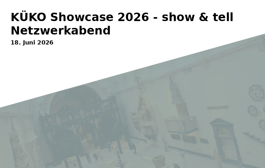 Event: KÜKO Showcase 2026 - show & tell Netzwerkabend in Kunst- und Kulturhaus Neuneinhalb, Gerberplatz 1, 95445 Bayreuth on 18. Juni 2026