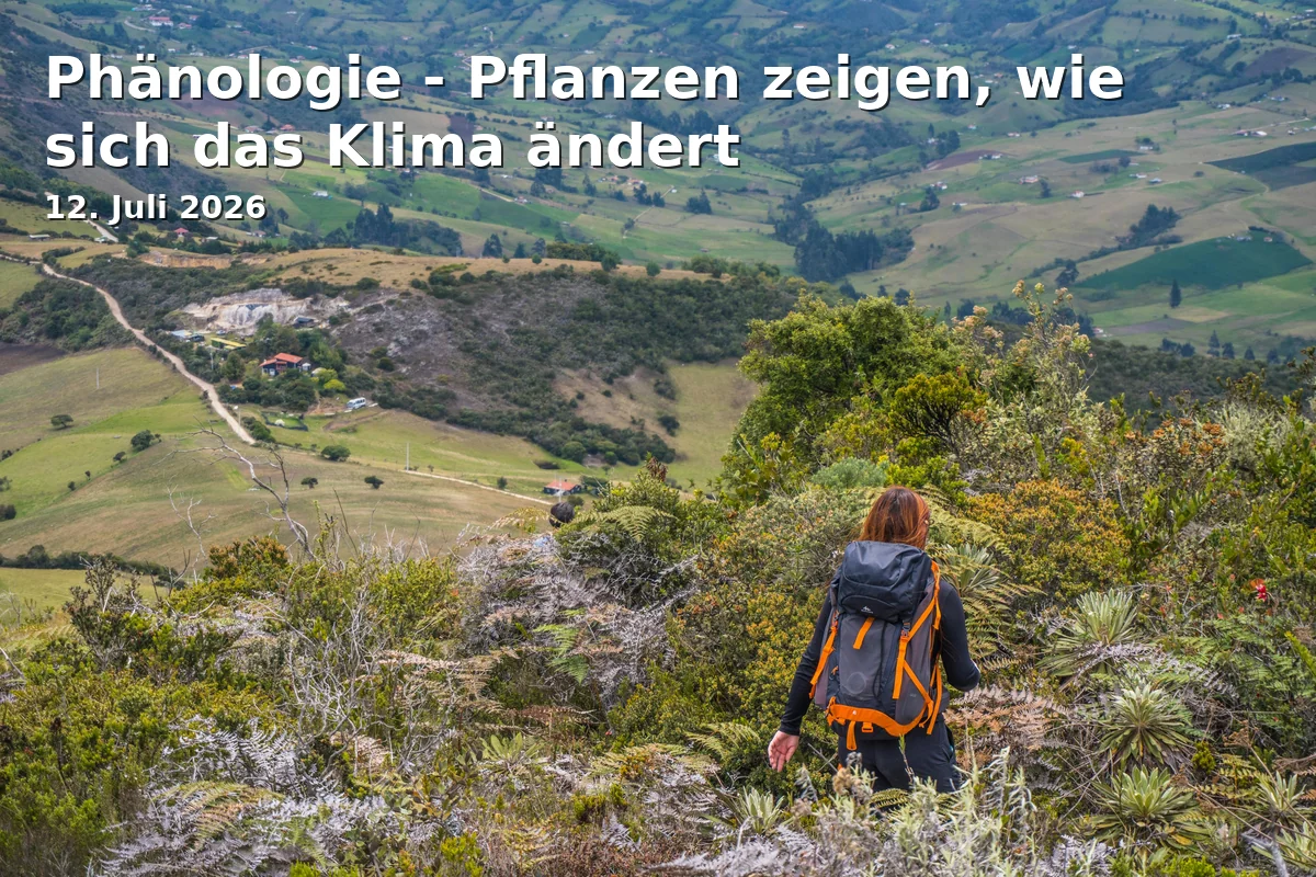 Event: Phänologie - Pflanzen zeigen, wie sich das Klima ändert in Maulbeerallee 2, 14469 Potsdam on 12. Juli 2026