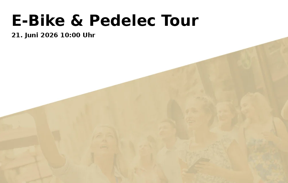 Event: E-Bike & Pedelec Tour in Fördergerüst Zeche Holland, Emil-Weitz-Straße 2, 44866 Bochum on 21. June 2026