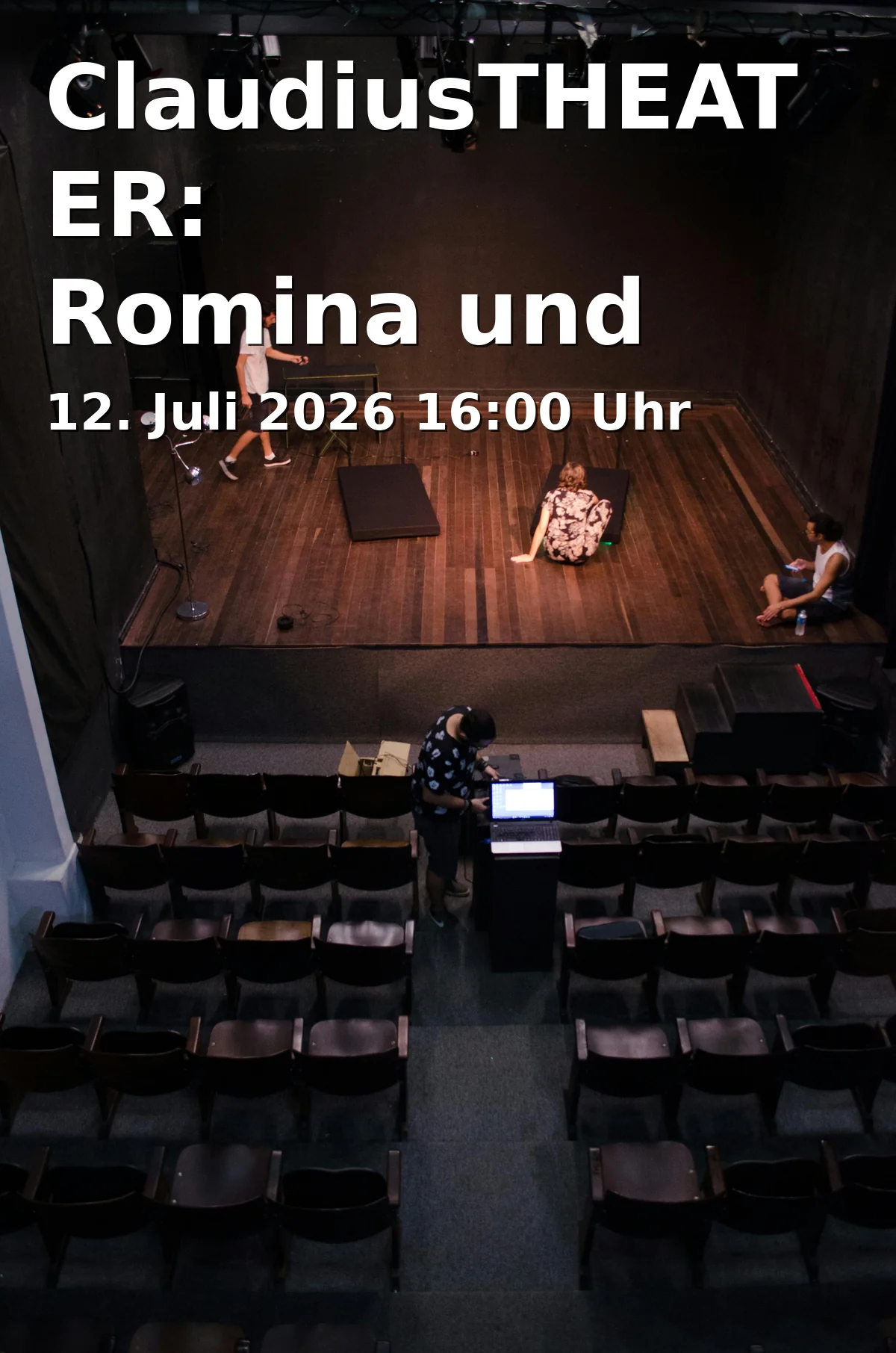 Event: ClaudiusTHEATER: Romina und Julia – All die Liebe, die wir sind in Evangelische Stadtkirche, Pauluskirche, Grabenstr. 9, 44787 Bochum on 12. Juli 2026