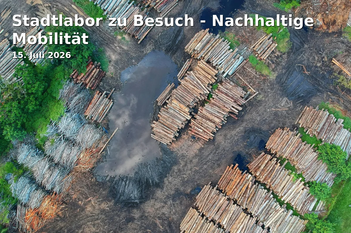 Event: Stadtlabor zu Besuch - Nachhaltige Mobilität in Nachhaltigkeitszentrale, Kortumstraße 93 on 15. Juli 2026