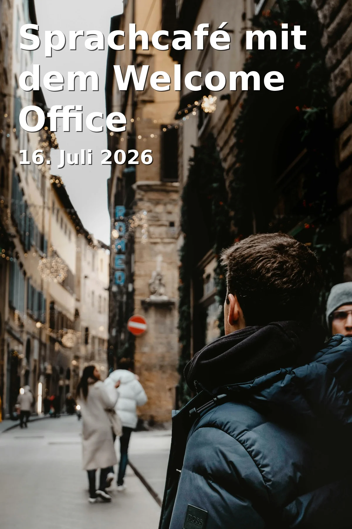 Event: Language Café with the Welcome Office in Nachhaltigkeitszentrale, Kortumstraße 93 on 16. July 2026